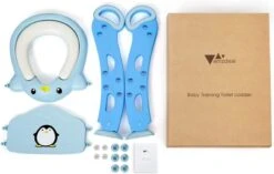 Buxibo Kinder WC Met Opstapje - WC Bril Kind - Kinderzitting WC - Toilet Verkleiner - Toilettrainer - Blauw -Winkel Voor Babyproducten 1200x761 2