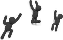 Umbra Kapstok Wandhaak - Buddy Set Van 3 - Zwart -Winkel Voor Babyproducten 1200x767 1
