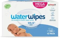 WaterWipes Billendoekjes Bio - 12 X 60 Stuks - 720 Doekjes -Winkel Voor Babyproducten 1200x768