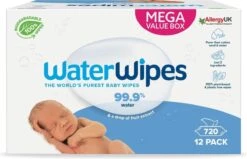 WaterWipes Billendoekjes Bio - 12 X 60 Stuks - 720 Doekjes -Winkel Voor Babyproducten 1200x773