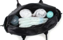 Kidzroom Vision Of Love Luiertas - Zwart - Verschoonmatje - Verstelbare Schouderband -Winkel Voor Babyproducten 1200x773 6