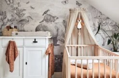 Jollein Baby Sluier Vintage 155cm - Nougat -Winkel Voor Babyproducten 1200x786 5