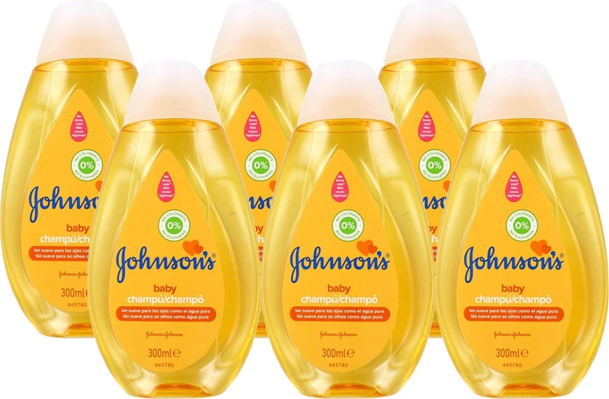 Johnson’s Baby Shampoo Regular – Voordeelverpakking 6 X 300 Ml 3 Johnson’s Baby Shampoo Regular – Voordeelverpakking 6 X 300 Ml