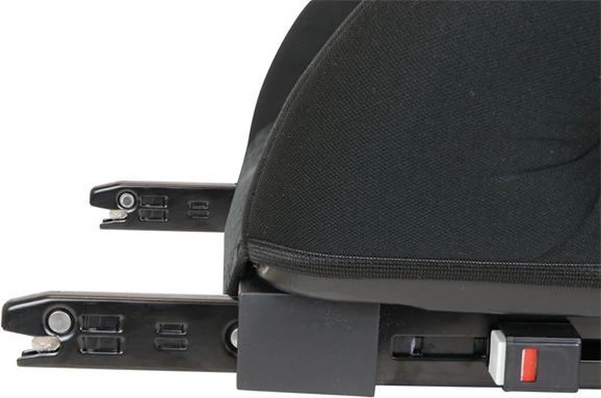 Carkids Auto Zitverhoger Zwart En Rood | Autostoel Groep 3 Met Isofix | Kinderen Vanaf 125 Cm | 22-36 Kg 7 Carkids Auto Zitverhoger Zwart En Rood | Autostoel Groep 3 Met Isofix | Kinderen Vanaf 125 Cm | 22-36 Kg - Afbeelding 5