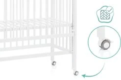 Wieg - Co-sleeper XL - 2 In 1 - 90 X 45 Cm - Incl. Matras - Massief Beukenhout – Nino - Fillikid -Winkel Voor Babyproducten 1200x798 5