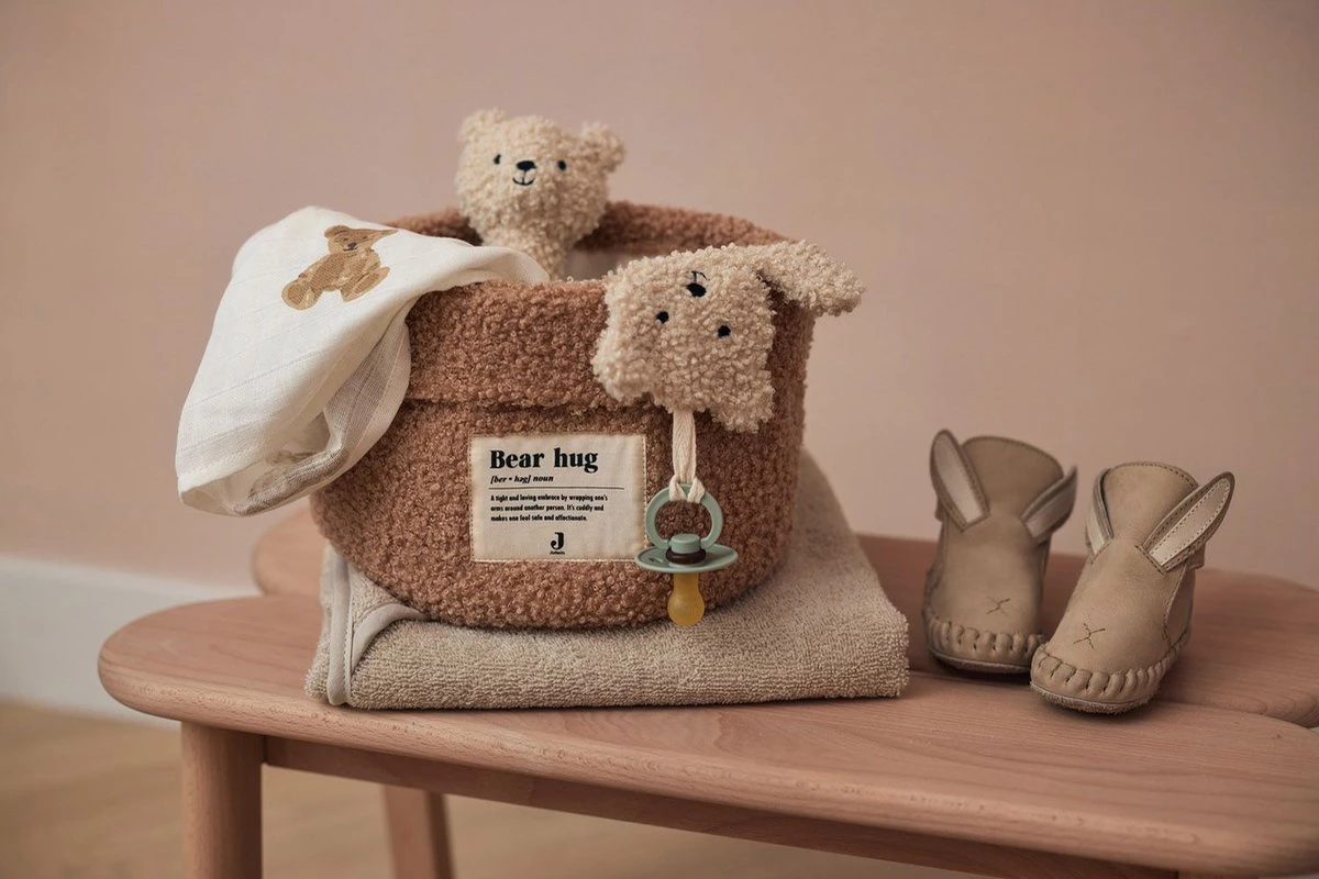 Jollein Commodemandje 14x18cm Boucle - Biscuit 11 Jollein Commodemandje 14x18cm Boucle - Biscuit - Afbeelding 9