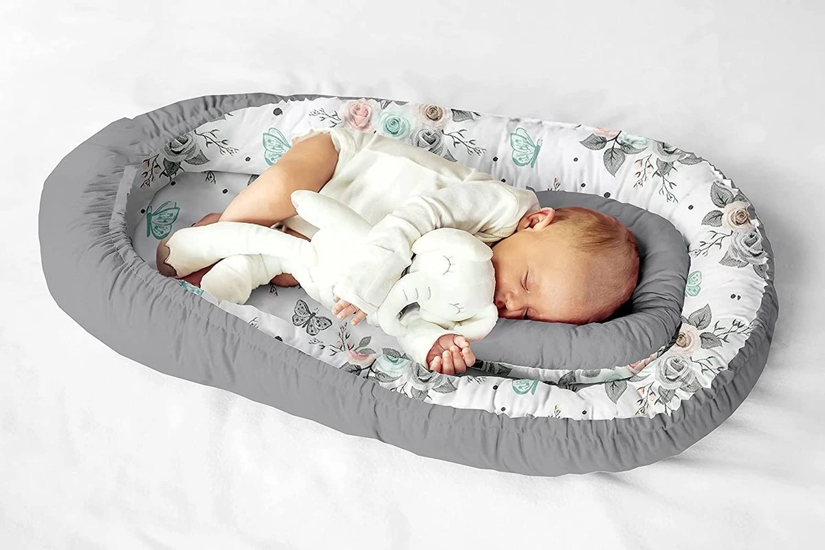 KOSPU 5I-2OIW-BY13,Multifunctioneel Babynestje Cocoon Baby Baby Cocon Bumper Reiswieg 100% Katoen Anti-Allergisch,Eén Maat,Veelkleurig 3 KOSPU 5I-2OIW-BY13,Multifunctioneel Babynestje Cocoon Baby Baby Cocon Bumper Reiswieg 100% Katoen Anti-Allergisch,Eén Maat,Veelkleurig