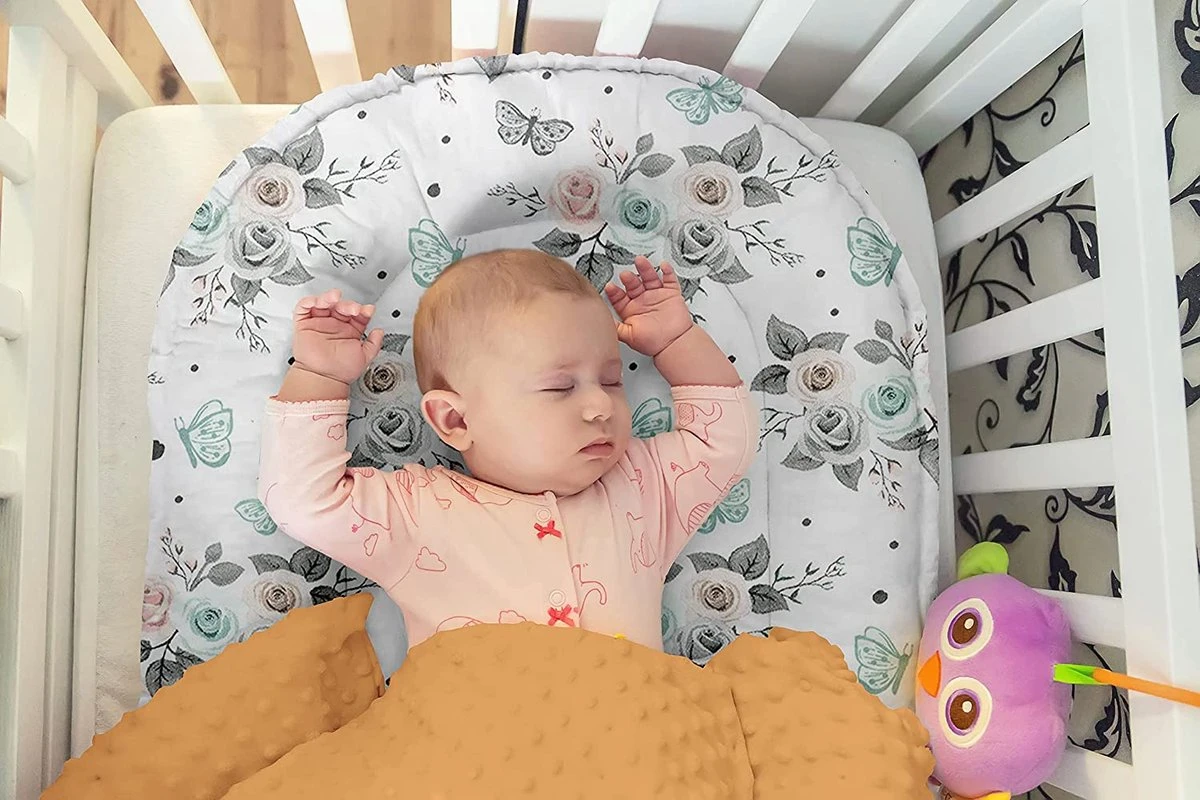 KOSPU 5I-2OIW-BY13,Multifunctioneel Babynestje Cocoon Baby Baby Cocon Bumper Reiswieg 100% Katoen Anti-Allergisch,Eén Maat,Veelkleurig 4 KOSPU 5I-2OIW-BY13,Multifunctioneel Babynestje Cocoon Baby Baby Cocon Bumper Reiswieg 100% Katoen Anti-Allergisch,Eén Maat,Veelkleurig - Afbeelding 2