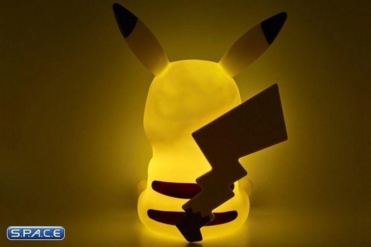 Teknofun Pokemon - LED Lamp 40 Cm - Zittende Pikachu 12 Teknofun Pokemon - LED Lamp 40 Cm - Zittende Pikachu - Afbeelding 10