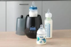 Alecto BW700BK - Snelle Digitale Flessenwarmer 500W Voor Opwarmen, Steriliseren En Ontdooien - Inclusief Stoomkap - Bediening Via Display - Zwart -Winkel Voor Babyproducten 1200x800 256