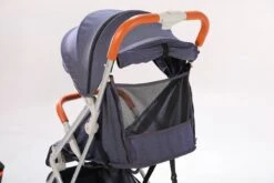 WOOSH New Buggy - Sand / Black - One Hand Folding - 3 Slaapstanden - Wandelwagen Tot 25 Kg - Regenhoes - Bekerhouder - Muggennet -Winkel Voor Babyproducten 1200x800 365