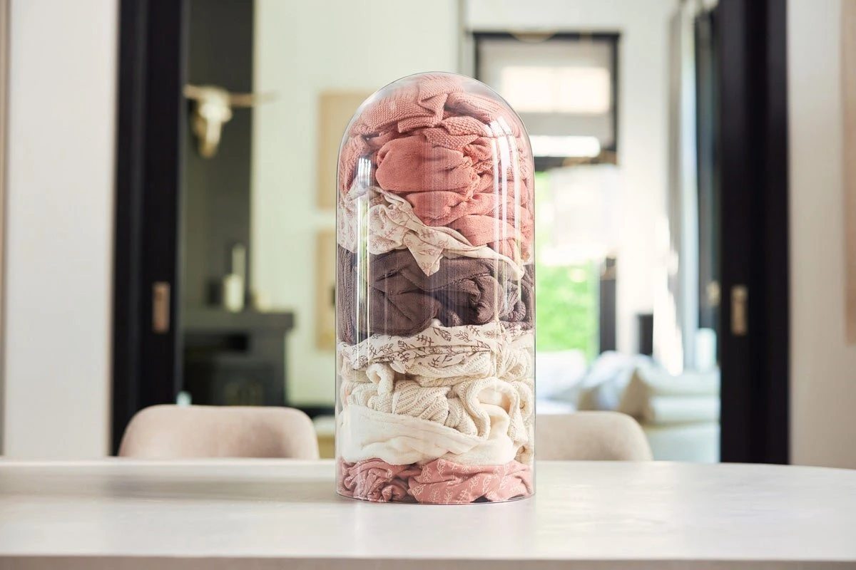 Jollein Hydrofiel Multidoek Meadow 115x115cm - Rosewood - 2 Stuks 9 Jollein Hydrofiel Multidoek Meadow 115x115cm - Rosewood - 2 Stuks - Afbeelding 7