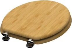 OMID HOME® Bamboe Toiletbril - Toiletbril - Duurzaam Design - Wc Bril - LIMITED EDITION - Hoogwaardig Bamboe -Winkel Voor Babyproducten 1200x803