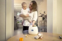 Alecto BW700TWIN - Dubbele Digitale Flessenwarmer 500W Voor Opwarmen, Steriliseren En Ontdooien - Verwarm 2 Flesjes Tegelijkertijd - Inclusief Stoomkap - Wit -Winkel Voor Babyproducten 1200x804 5