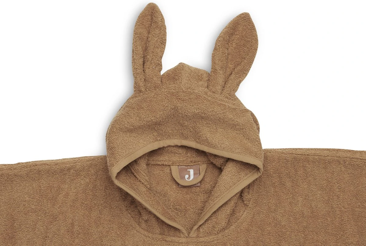 Jollein Badponcho Badstof - Caramel 5 Jollein Badponcho Badstof - Caramel - Afbeelding 3