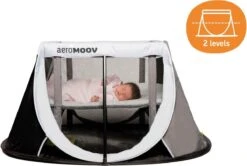 AeroMoov Instant Travel Cot Reisbed - Grey Rock -Winkel Voor Babyproducten 1200x806 7