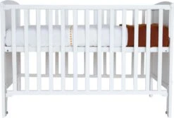 Prenatal Ledikant - Babybed - Babybedje Met Platte Spijlen - 60x120 Cm - Exclusief Matras - Wit -Winkel Voor Babyproducten 1200x812 1