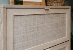 Commode 3 Tiroirs L80 Cm - Impression Rotin - Bali 24 Commode 3 Tiroirs L80 Cm - Impression Rotin - Bali -Winkel Voor Babyproducten 1200x825 4