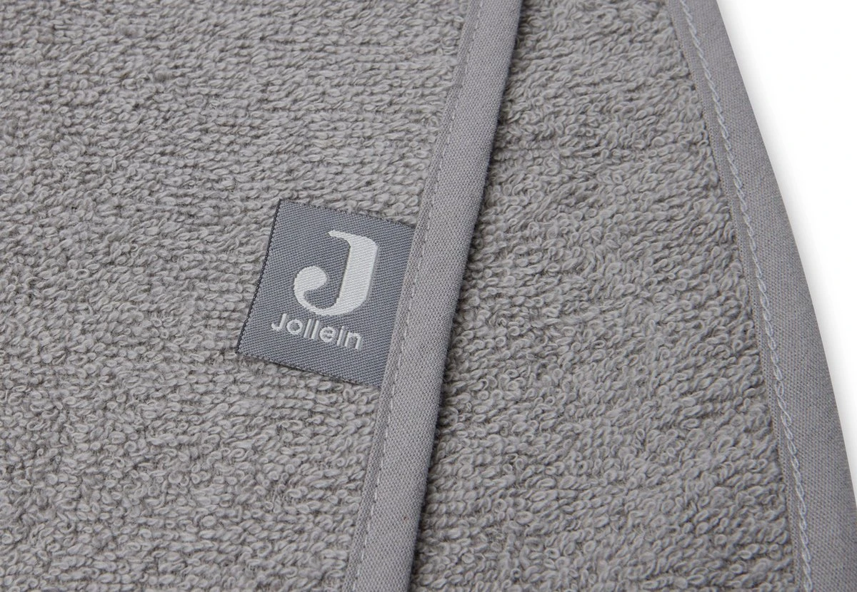 Jollein Badponcho Badstof - Ash Green 19 Jollein Badponcho Badstof - Ash Green - Afbeelding 17