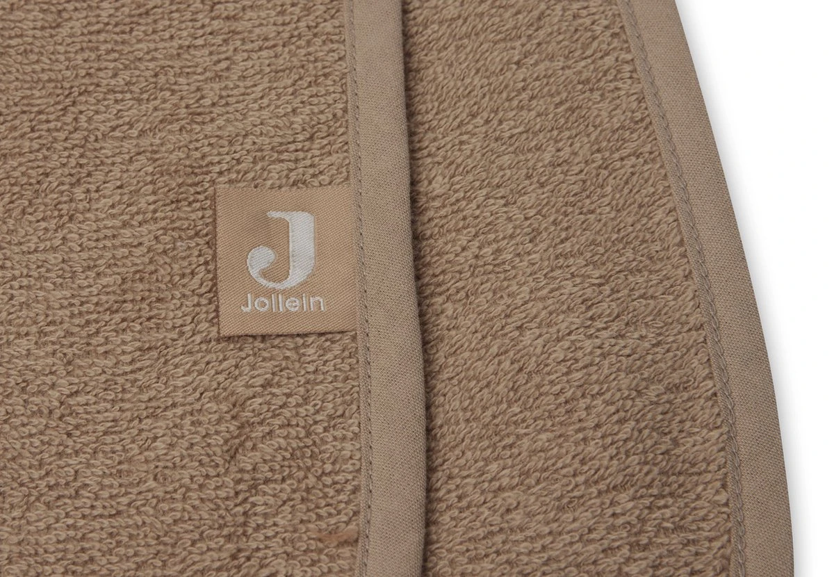 Jollein Badponcho Badstof - Biscuit 7 Jollein Badponcho Badstof - Biscuit - Afbeelding 5