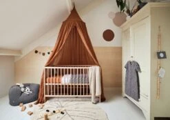 Jollein Baby Klamboe Vintage 245cm - Caramel -Winkel Voor Babyproducten 1200x844 1