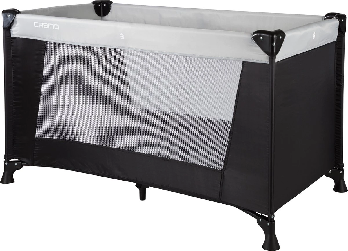 Cabino Campingbedje / Reisbed– 120 X 60 Cm - Soft Grijs 4 Cabino Campingbedje / Reisbed– 120 X 60 Cm - Soft Grijs - Afbeelding 2