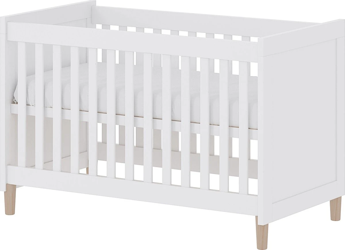 Cabino Babybed / Ledikant Stockholm Wit 60 X 120 Cm