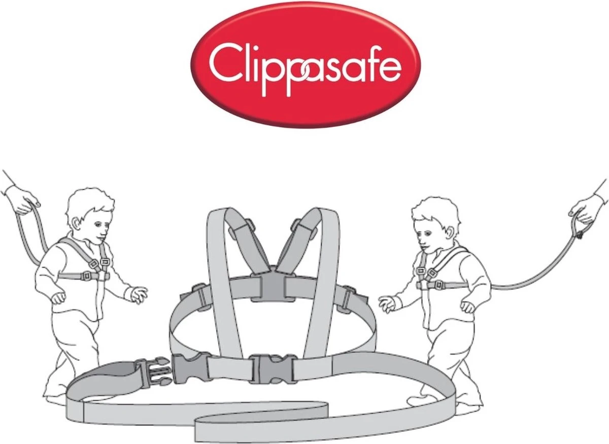 Looptuigje Voor Kinderen - Kindertuigje Met Looplijn - Tuigje Kind - Blauw 6 Looptuigje Voor Kinderen - Kindertuigje Met Looplijn - Tuigje Kind - Blauw - Afbeelding 4