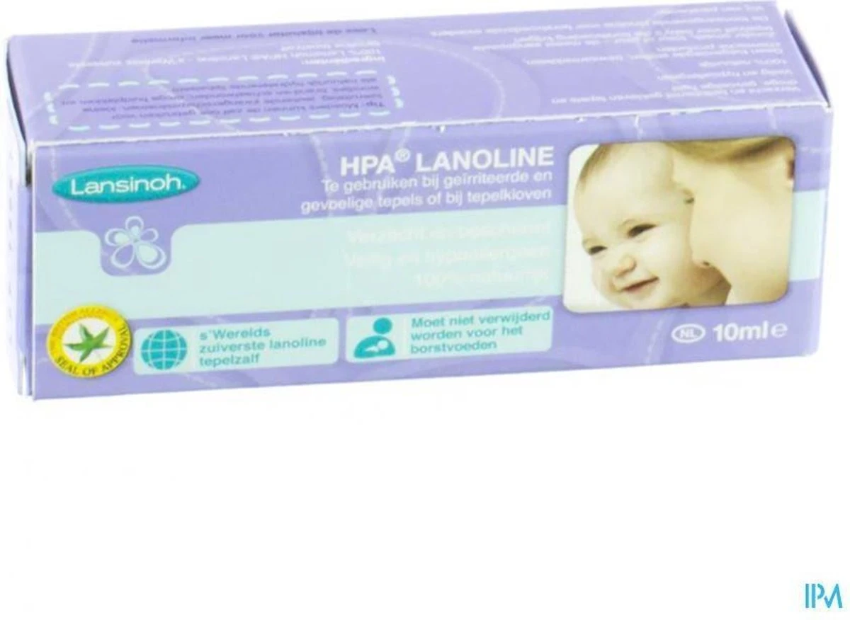 Lansinoh Lanoline Zalf Tube 10ml 4 Lansinoh Lanoline Zalf Tube 10ml - Afbeelding 2