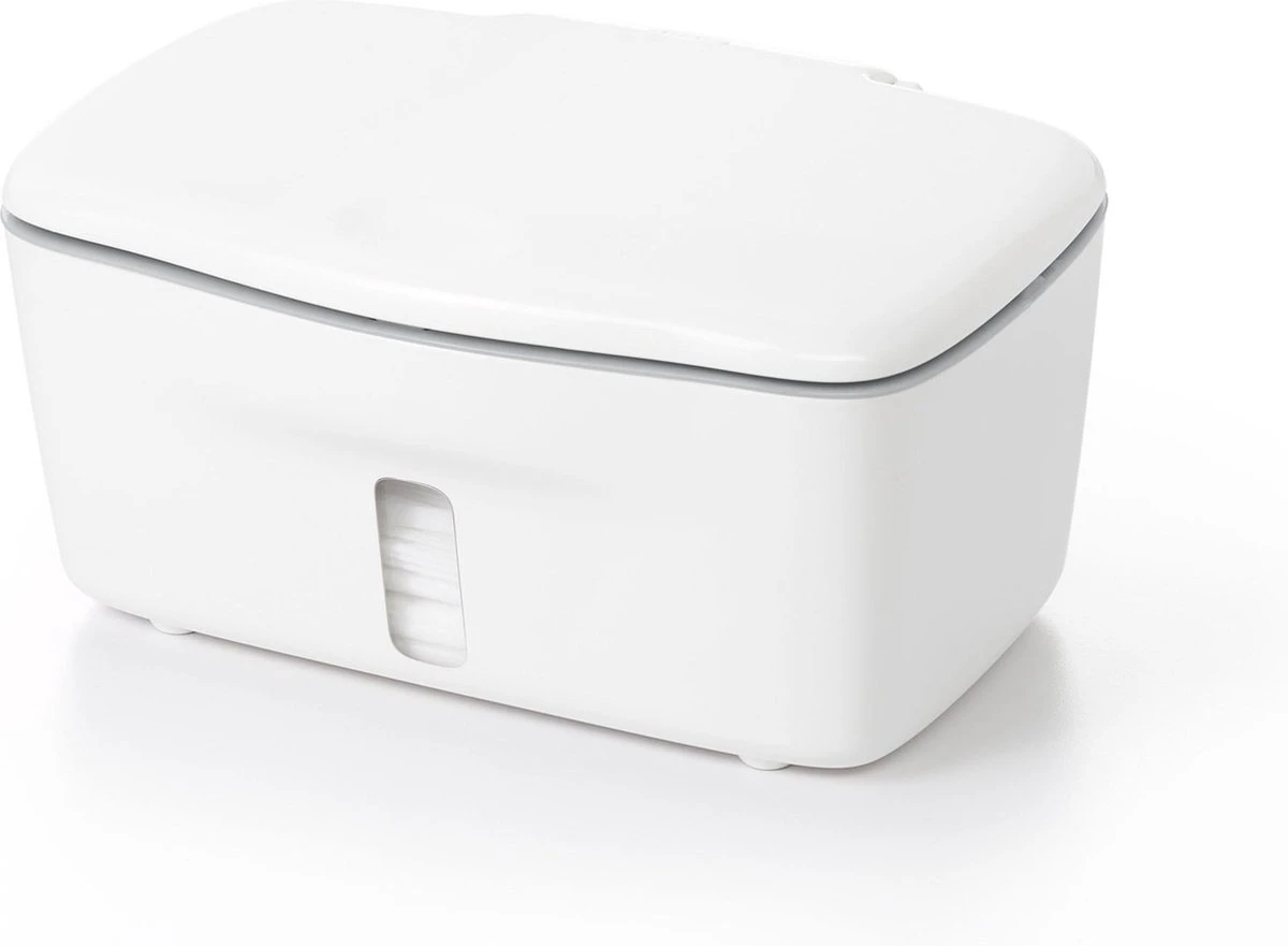 OXO Tot Doekjesverdeler - Billendoekjesdoos- Billendoekjes Houder - Billendoekjesbox - Wipe Box- Vochtige Doekjes Houder- Wit-Grey 3 OXO Tot Doekjesverdeler - Billendoekjesdoos- Billendoekjes Houder - Billendoekjesbox - Wipe Box- Vochtige Doekjes Houder- Wit-Grey