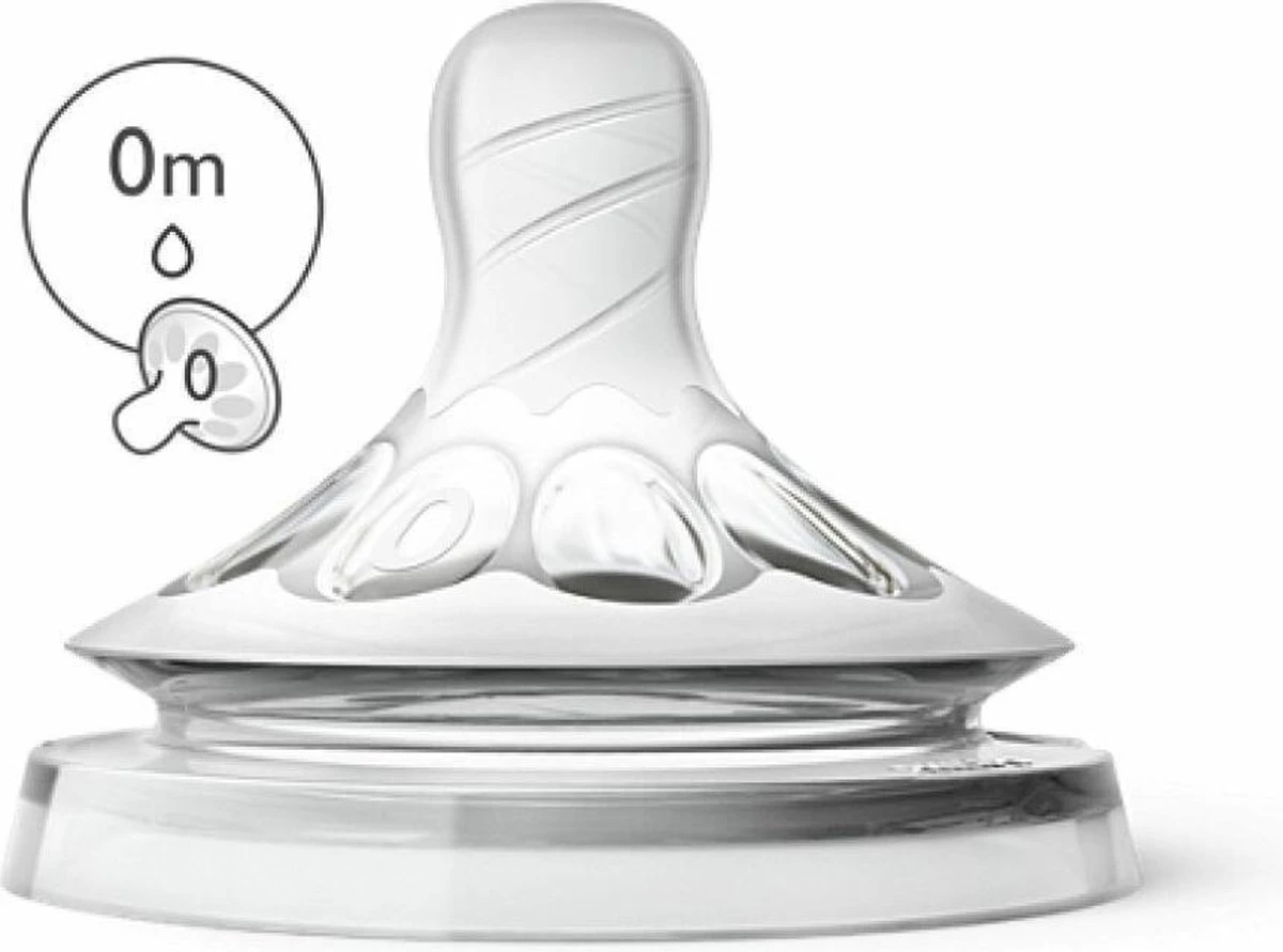 Philips Avent SCF040/27 Natural Speen - 0m - 2stuks 10 Philips Avent SCF040/27 Natural Speen - 0m - 2stuks - Afbeelding 8