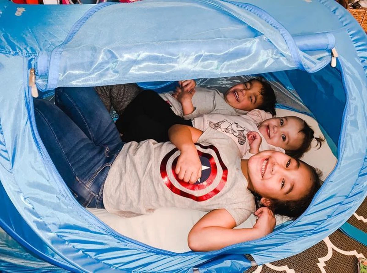 Deryan Peuter Luxe Campingbedje – Inclusief Zelfopblaasbare Matras - Blue 11 Deryan Peuter Luxe Campingbedje – Inclusief Zelfopblaasbare Matras - Blue - Afbeelding 9