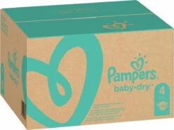 Pampers® Pampers Baby-Dry Luiers - Maat 4 (9-14 Kg) - 174 Stuks - Multi-Pack -Winkel Voor Babyproducten 1200x894