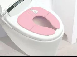 Kinder WC (roze) Bril Opvouwbaar Licht Ontwerp Hygiënisch Voor Onderweg WC Bril Voor Zindelijkheidstraining Makkelijk Mee Te Nemen Gratis Tasje Bijgeleverd -Winkel Voor Babyproducten 1200x896