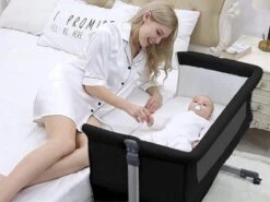 Deryan Comfy Co Sleeper - Wieg - Zwart -Winkel Voor Babyproducten 1200x899 17