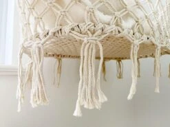 Hangwieg - Macramé Baby Wieg - Gehaakte Baby Kribbe - Bassinet - Inclusief Bevestigingsmaterialen -Winkel Voor Babyproducten 1200x899 19