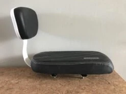 Fietsstoeltje Voor Op Bagagedrager - Zwart/Wit