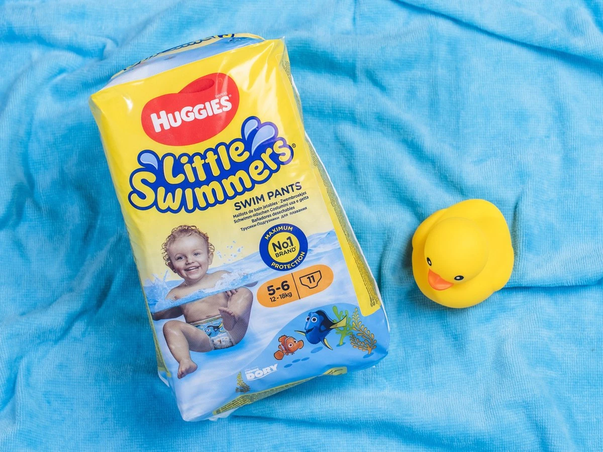 Huggies Little Swimmers - Zwemluiers - Maat 5/6 - (12 Tot 18 Kg) - Voordeelverpakking - 33 Stuks 8 Huggies Little Swimmers - Zwemluiers - Maat 5/6 - (12 Tot 18 Kg) - Voordeelverpakking - 33 Stuks - Afbeelding 6