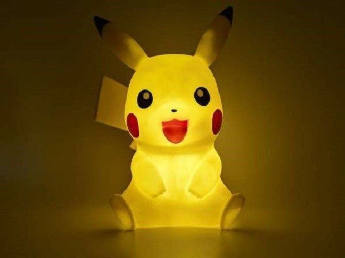 Teknofun Pokemon - LED Lamp 40 Cm - Zittende Pikachu 13 Teknofun Pokemon - LED Lamp 40 Cm - Zittende Pikachu - Afbeelding 11