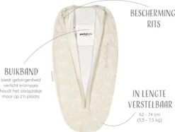 Puckababy Inbakerslaapzak Original Mini 3-6 Maanden - Cotton - Seashell Sand -Winkel Voor Babyproducten 1200x907 1