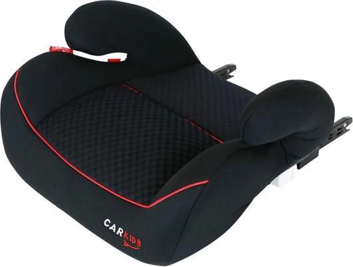 Carkids Auto Zitverhoger Zwart En Rood | Autostoel Groep 3 Met Isofix | Kinderen Vanaf 125 Cm | 22-36 Kg 9 Carkids Auto Zitverhoger Zwart En Rood | Autostoel Groep 3 Met Isofix | Kinderen Vanaf 125 Cm | 22-36 Kg - Afbeelding 7