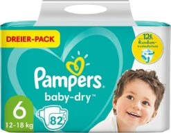 Pampers® Pampers - Baby Dry - Maat 6 - Mega Pack - 82 Luiers