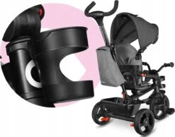 Merkloos Kinderwagen - 3 In 1 Kinderwagen - Duwfiets - Driewieler - Tot 25 Kg - Tot 36+ Maanden - Met Duwstang - Kinder Wagen - Kinder Driewieler - Buggy - Duwfiets -Winkel Voor Babyproducten 1200x941 5