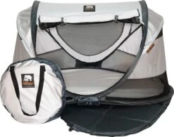 Deryan Shane Luxe 2023 Campingbedje - Baby Tent - Anti-UV 50+ - Peuterbed - Silver -Winkel Voor Babyproducten 1200x945 3