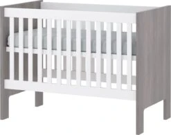 Cabino Ledikant / BabyBed Fresno Wit&Grijs -Winkel Voor Babyproducten 1200x948 1