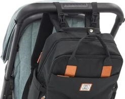 Brisby Slijtvaste Luiertas – Verzorgingstas – Met Buggymontage - Zwart -Winkel Voor Babyproducten 1200x953 4