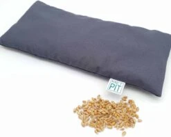 Kruik Baby Met Pit! – NIEUW MODEL Hoes Is Wasbaar – Veilige Tarwe Kruik - Made In NL/BE – Magnetron èn Vriezer - Antraciet