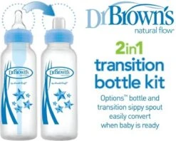 Dr. Brown's Sippy Spout Standaardfles - Transition Bottle - 2 Stuks -Winkel Voor Babyproducten 1200x961 1