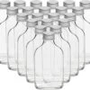 Belle Vous Mini 100ml Glazen Flask Likeur Flessen Met Zilveren Doppen & Trechter (20 Pak) – Lege Schroefdop Miniatuur Flessen Voor Huwelijk & Feesten – Alcohol, Schnaps, Whisky, Shots & Drankjes -Winkel Voor Babyproducten 1200x971 7