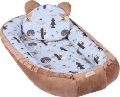LUXE Babynestje 4 Delige SET / Kraamcadeau / GRATIS Wiegdeken Met Kussen / Bosdieren Bruin 7 LUXE Babynestje 4 Delige SET / Kraamcadeau / GRATIS Wiegdeken Met Kussen / Bosdieren Bruin -Winkel Voor Babyproducten 1200x973 3